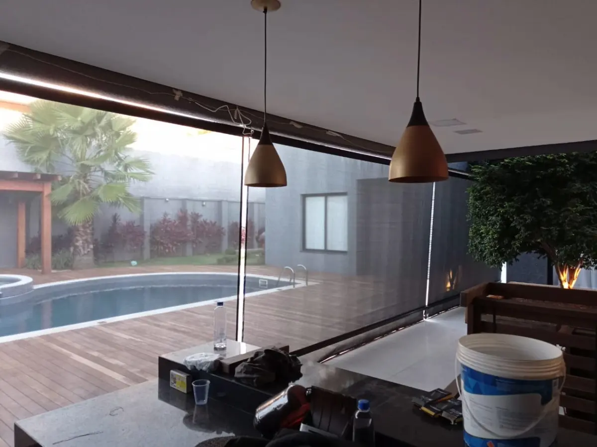 Toldo cortina Solar em Alphaville